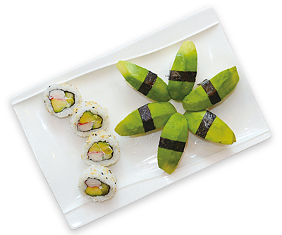 Nr 3 Avokado Sushi