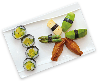 Nr 7 Veggie Sushi